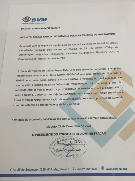 Regras e processos de negociação